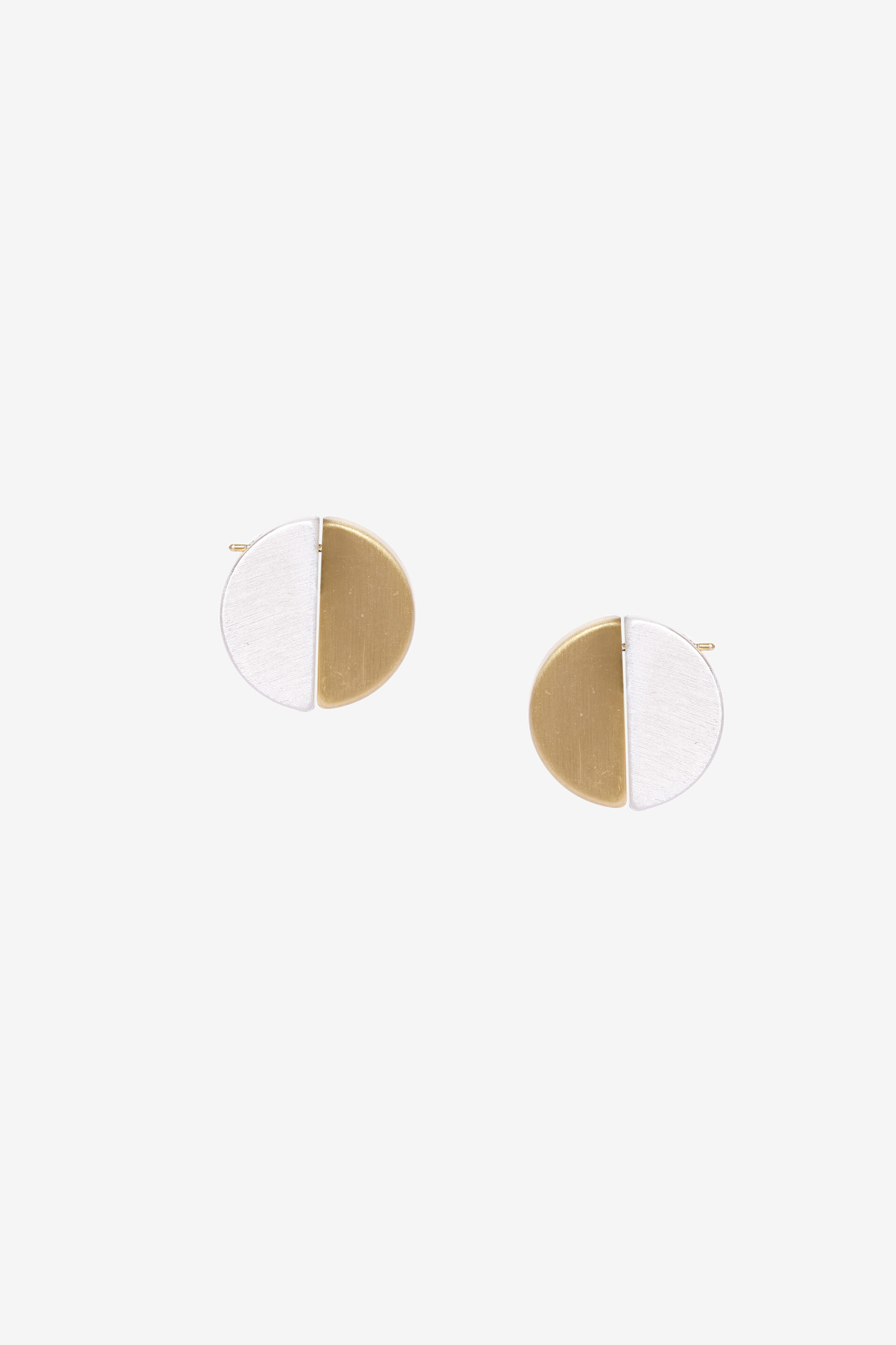 Dual Disc Earrings, , image 2